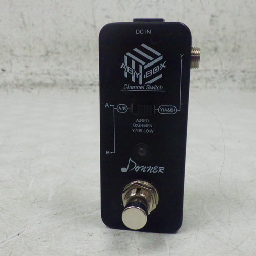 Vist Large View of Product Image Which is Used Donner ABY BOX PEDAL A/B/Y Switch