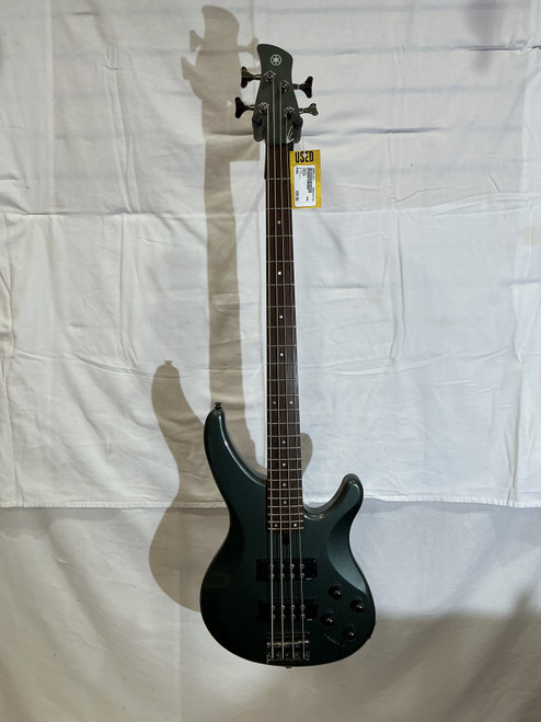 Vist Large View of Product Image Which is Used Yamaha TRBX304 P Type Bass Guitar Green 4-String