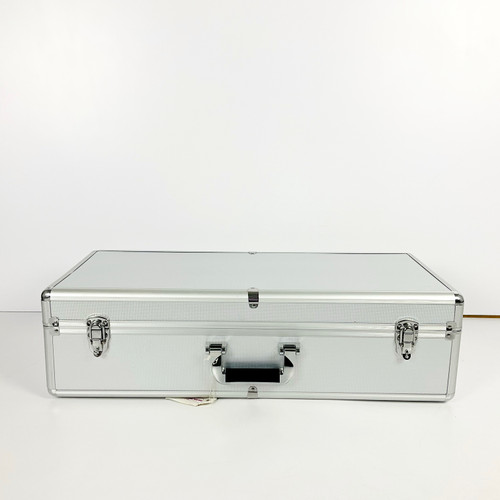 Vist Large View of Product Image Which is Used SRA Cases Aluminum Hard Case with Foam Insert, 26.5 x 11.7 x 7.5 Inches