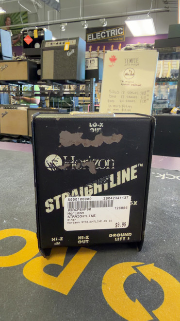 Vist Large View of Product Image Which is Used Horizon STRAIGHTLINE Direct Box