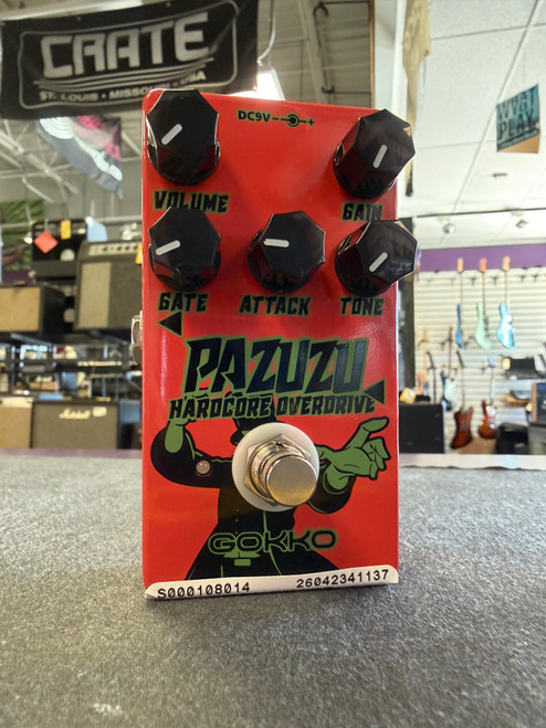 Vist Large View of Product Image Which is Used GOKKO PAZUZU Overdrive Pedal