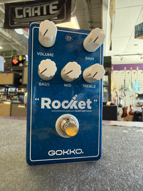 Vist Large View of Product Image Which is Used GOKKO ROCKET DISTORTION Distortion Pedal