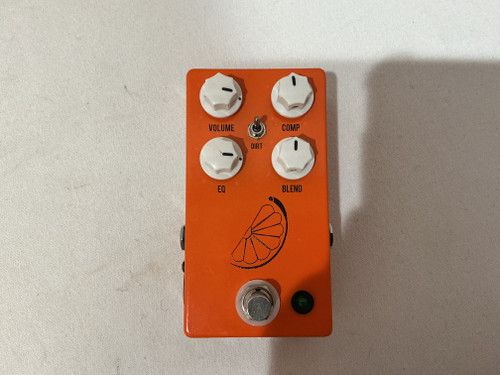 Vist Large View of Product Image Which is Used JHS Pedals PULP N PEEL V4 ORANGE PEDAL Compressor Pedal