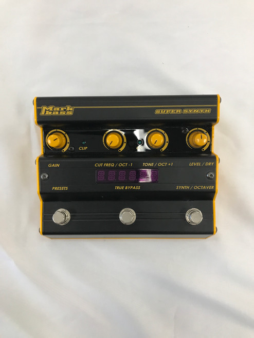 Vist Large View of Product Image Which is Used Markbass SUPER SYNTH Vintage Guitar Effects Pedal