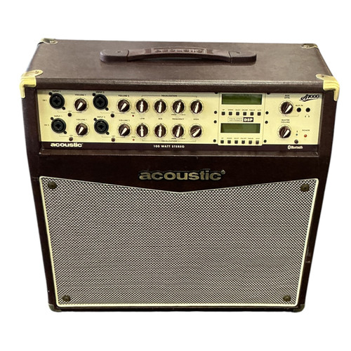 Vist Large View of Product Image Which is Used Acoustic ACOUSTIC A1000 1 x 10 Solid State Amplifier 1 x 10