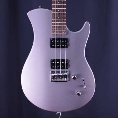 Vist Large View of Product Image Which is Used RELISH TRINITY GUITAR 4 PICKUPS LP Type Electric Guitar Silver/Gray 6-String