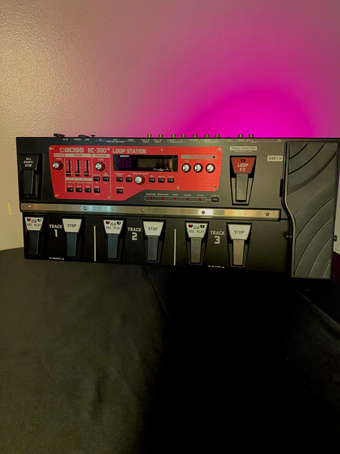 Vist Large View of Product Image Which is Used Boss RC-300 LOOP STATION Floorboard Effect