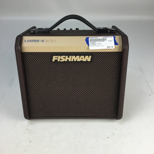 Vist Large View of Product Image Which is Used Fishman LOUDBOX MICRO Solid State Guitar Combo Other