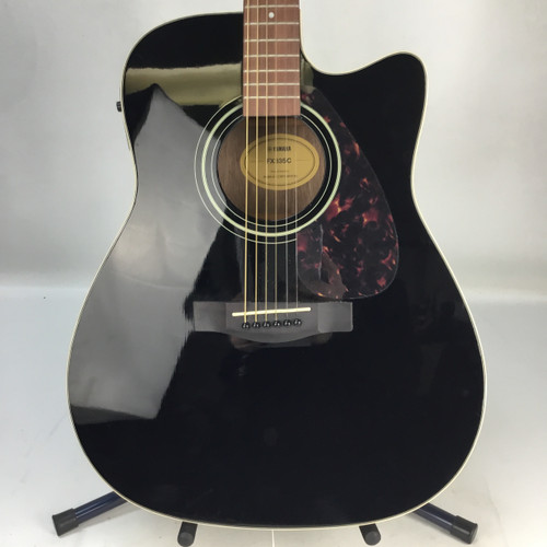 Vist Large View of Product Image Which is Used Yamaha FX335C Laminate Top Acoustic Guitar Black