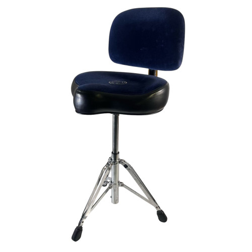 Vist Large View of Product Image Which is Used Roc-N-Soc Hydraulic Drum Throne with Backrest Adjustable Drum Seat
