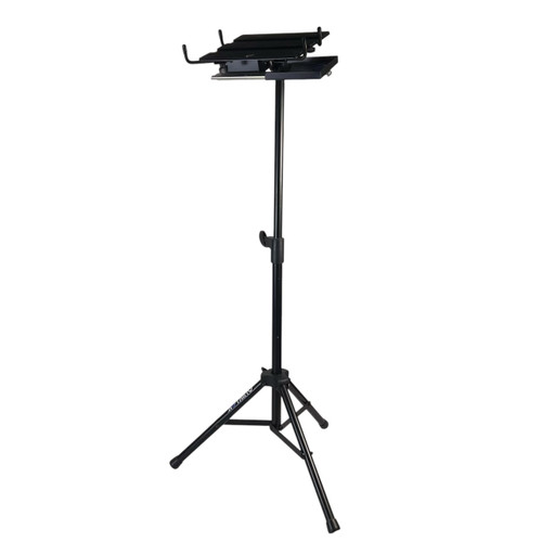 Vist Large View of Product Image Which is Used Quik Lok LPH-003 Laptop Holder Attachment for Mic & Music Stands
