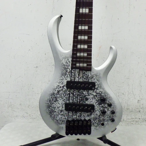Vist Large View of Product Image Which is Used Ibanez BTB25TH6 J Type Bass Guitar Silver/Gray 6-String