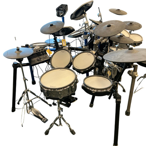 Vist Large View of Product Image Which is Used Roland TD-27 V DRUM KIT W/9VDC Electronic Drum Kit