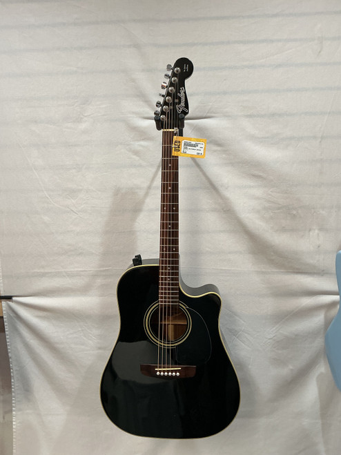 Vist Large View of Product Image Which is Used Fender LABREA CALIFORNIA SERIES Laminate Top Acoustic Guitar Black