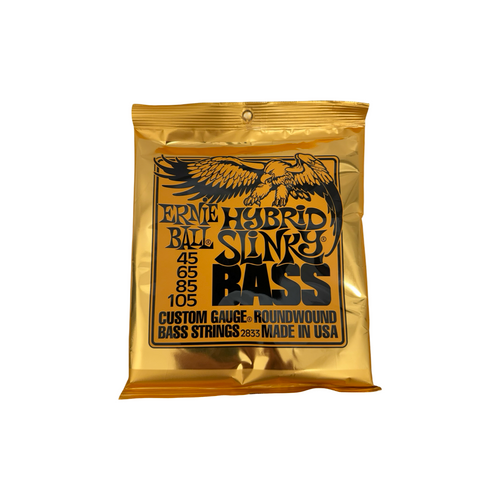 Vist Large View of Product Image Which is New ERNIE BALL HYBRID SLINKY BASS (45-105)