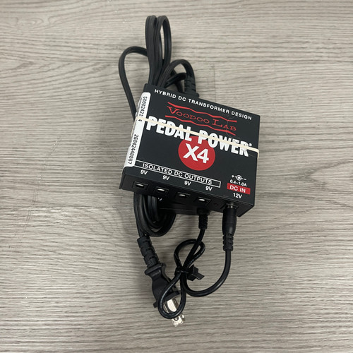 Vist Large View of Product Image Which is Used - Voodoo Lab PEDAL POWER X4 W/AC NO CABLES - Pedal Power Supply