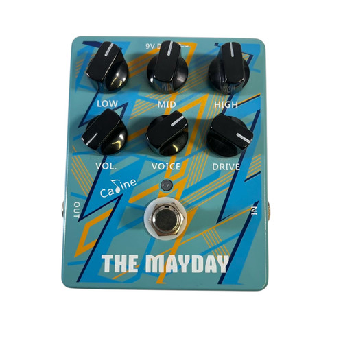 Vist Large View of Product Image Which is Used Caline CP-56 “The Mayday” British Amp Simulator Overdrive Guitar Pedal