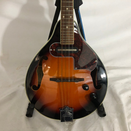 Vist Large View of Product Image Which is Used Ibanez MS510E-BS MANDOLIN Mandolin