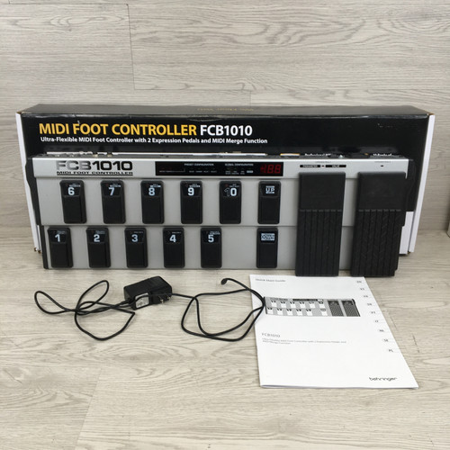 Vist Large View of Product Image Which is Used Behringer FCB1010 MIDI FOOT CONTROLLER Floorboard Pre-amp
