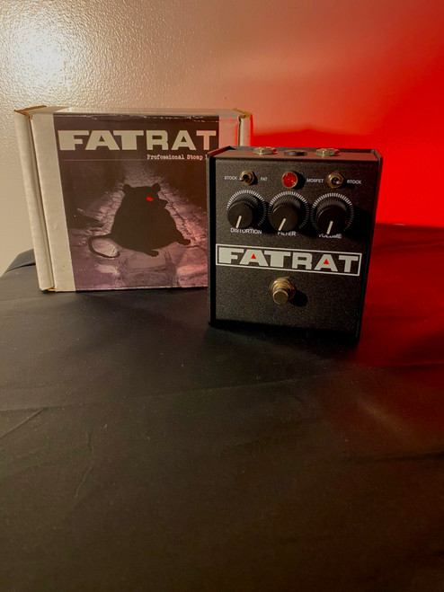 Vist Large View of Product Image Which is New FAT RAT DISTORTION PEDAL