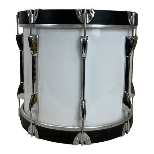 Vist Large View of Product Image Which is Used Yamaha MB-6300 Power-lite Marching Drum White 16"