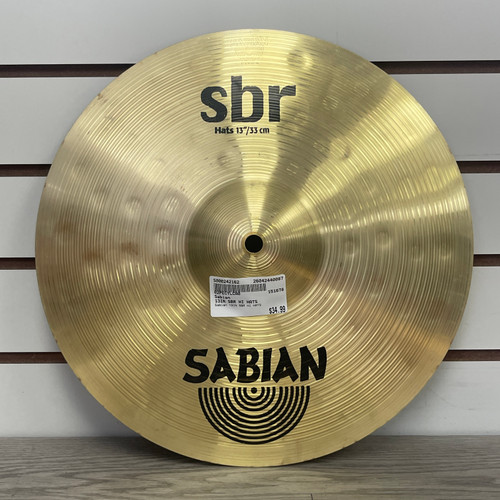 Vist Large View of Product Image Which is Used - Sabian 13IN SBR HI HATS - Hi Hat Cymbals 13"