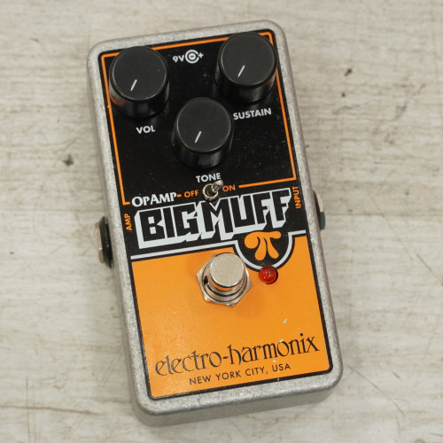 Vist Large View of Product Image Which is Used Electro Harmonix Op Amp Big Muff Pi Fuzz Pedal