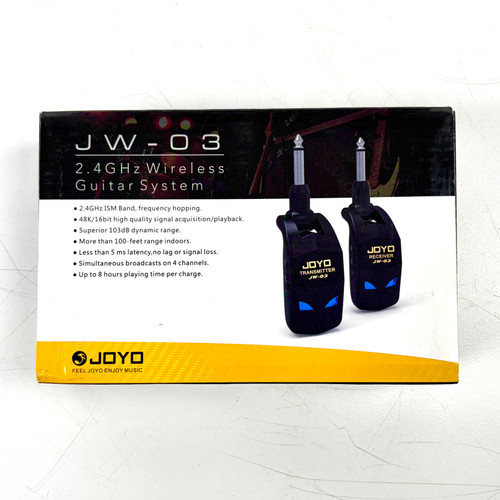 Vist Large View of Product Image Which is Used Joyo JW-03 Wireless Guitar System