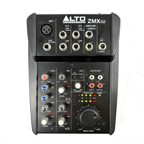 Vist Large View of Product Image Which is Used Alto ZMX52 Compact Mixer