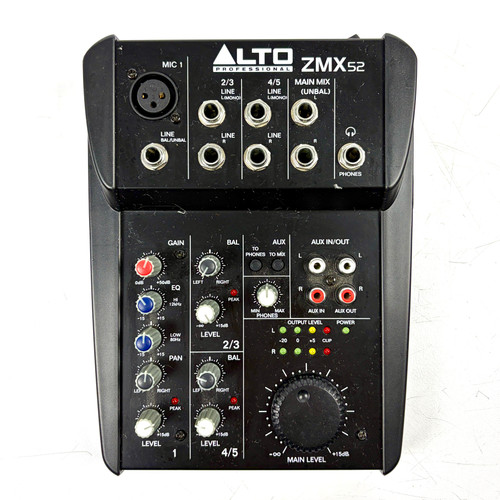 Vist Large View of Product Image Which is Used Alto ZMX52 Compact Mixer