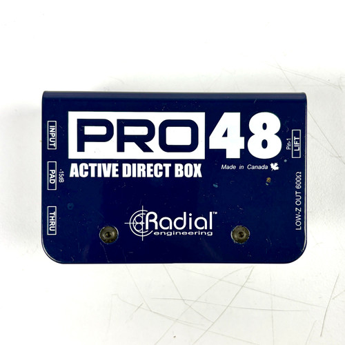 Vist Large View of Product Image Which is Used Radial Engineering Pro 48 Active Direct Box
