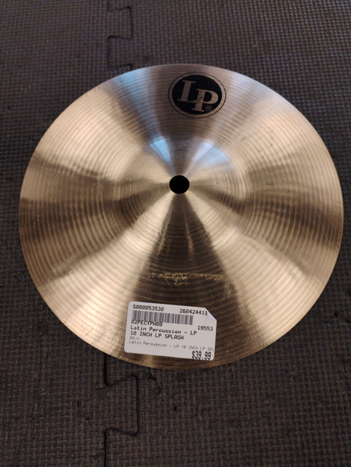 Vist Large View of Product Image Which is Used Latin Percussion - LP 10 INCH LP SPLASH Splash Cymbal 10"