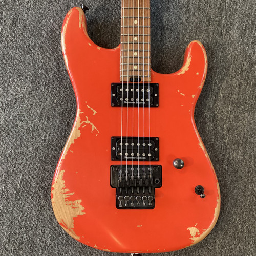 Vist Large View of Product Image Which is Used Charvel PRO MOD RELIC SAN DIMAS STYLE 1 S Type Electric Guitar Red 6-String