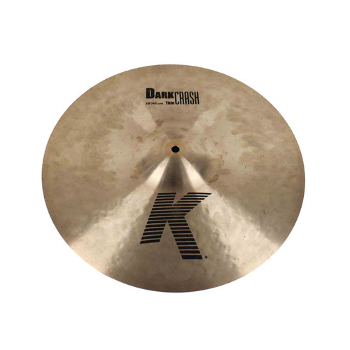 Vist Large View of Product Image Which is Used Zildjian K DARK THIN CRASH 18 Crash Cymbal 18"