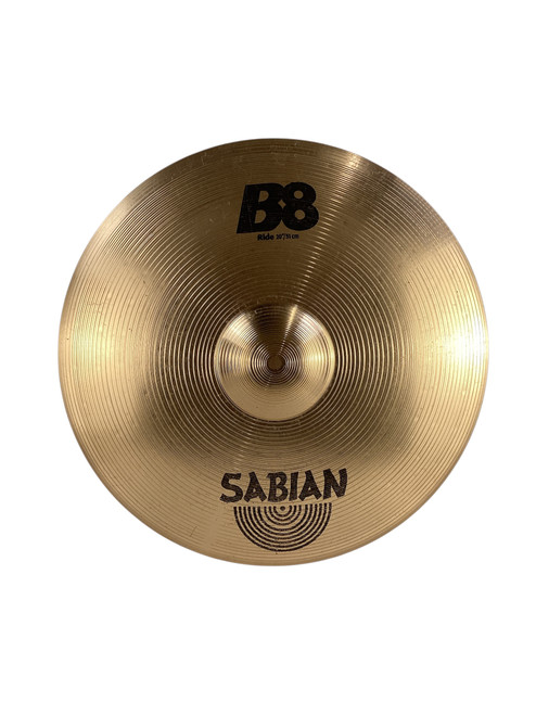 Vist Large View of Product Image Which is Used Sabian B8 Ride Cymbal 20"