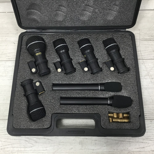Vist Large View of Product Image Which is Used Nady 7 Piece DM-70/DM-80/CM-80 Drum Microphone Set
