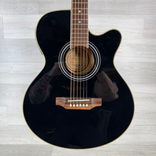 Vist Large View of Product Image Which is Used Jb Player JBEA15BK Acoustic Guitar - Black - AS IS - Read Description