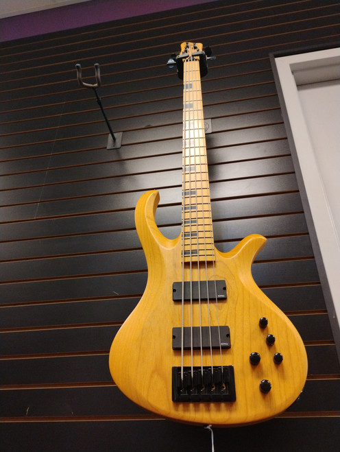 Vist Large View of Product Image Which is Used Schecter RIOT 5 SESSION Bass Guitar Natural 5-String