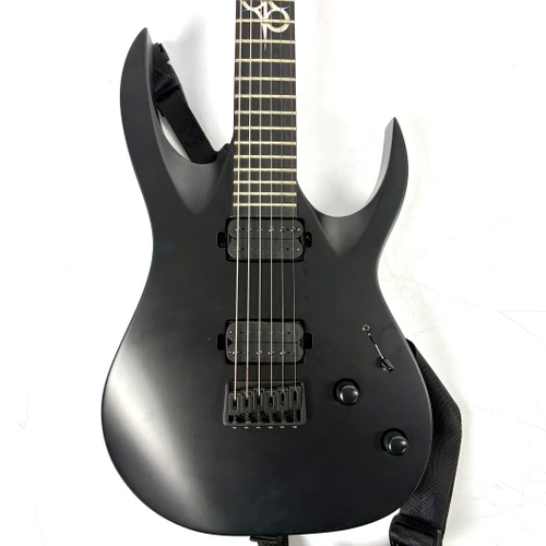 Vist Large View of Product Image Which is Used Solar A2.6 Electric Guitar Black 6-String
