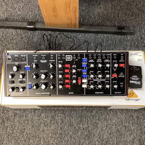 Vist Large View of Product Image Which is Used Behringer MODEL D Rackmount Synthesizer Rackmount