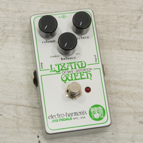 Vist Large View of Product Image Which is Used Electro Harmonix Lizard Queen Fuzz Pedal