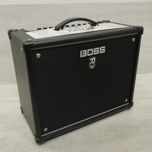 Vist Large View of Product Image Which is Used Boss Katana 50 Mkii 1x12 Solid State Amplifier