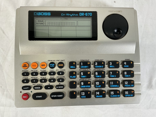 Vist Large View of Product Image Which is Used Boss DR-670 DRUM MACHINE Sampler