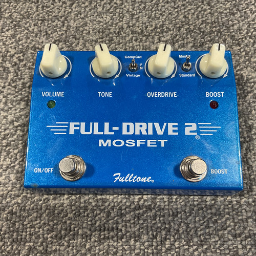 Vist Large View of Product Image Which is Used FULLTONE FULL-DRIVE 2 MOSFET BLUE Guitar Overdrive Pedal