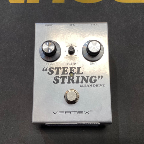 Vist Large View of Product Image Which is Used Vertex STEEL STRING CLEAN DRIVE Boost Pedal