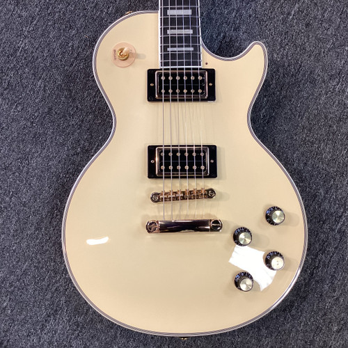 Vist Large View of Product Image Which is Used Epiphone LES PAUL CUSTOM LP Type Electric Guitar White 6-String
