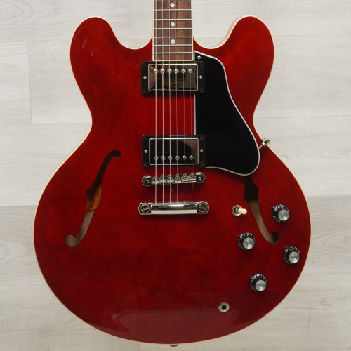 Vist Large View of Product Image Which is Used Gibson ES-335 Dot Semi-hollow Electric Guitar Red