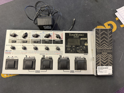 Vist Large View of Product Image Which is Used Korg TONEWORKS AX1500G Floorboard Effect