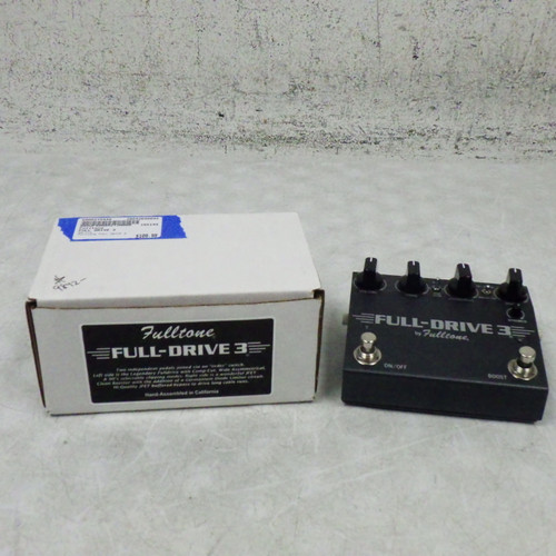 Vist Large View of Product Image Which is Used Fulltone FULL DRIVE 3 Overdrive Pedal