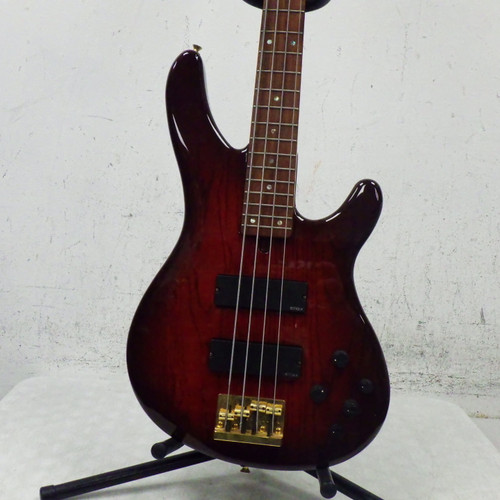 Vist Large View of Product Image Which is Used Yamaha   TRB-4II 35 inch Scale Japan Vintage J Type Bass Guitar Red 4-String